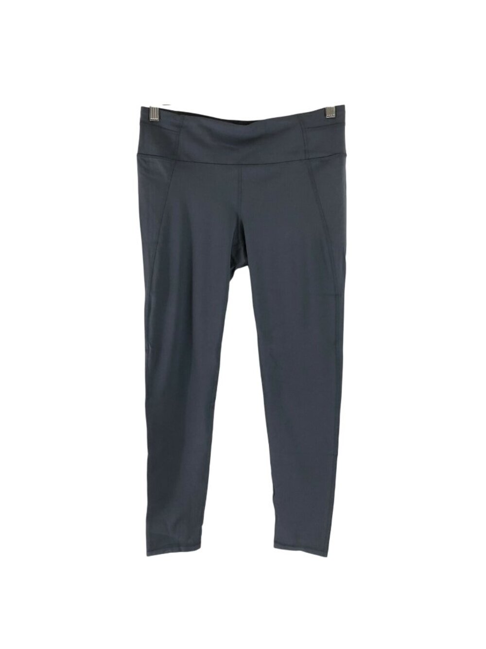 Prana Womens Momento 7/8 Leggings Moisture Wicking Mid Rise Gray Size L